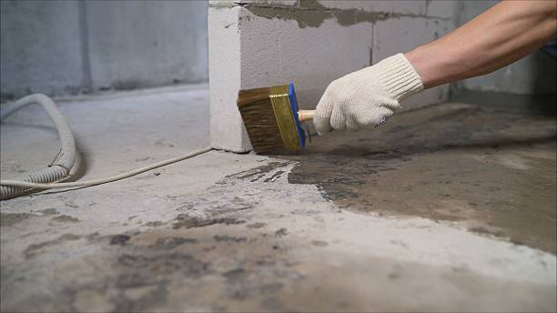SJ Waterproofing Pros Interior Drainage System coverage map for Chatfield, MN and surrounding area